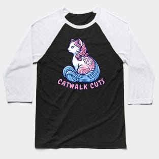 Cat hairstylist Baseball T-Shirt